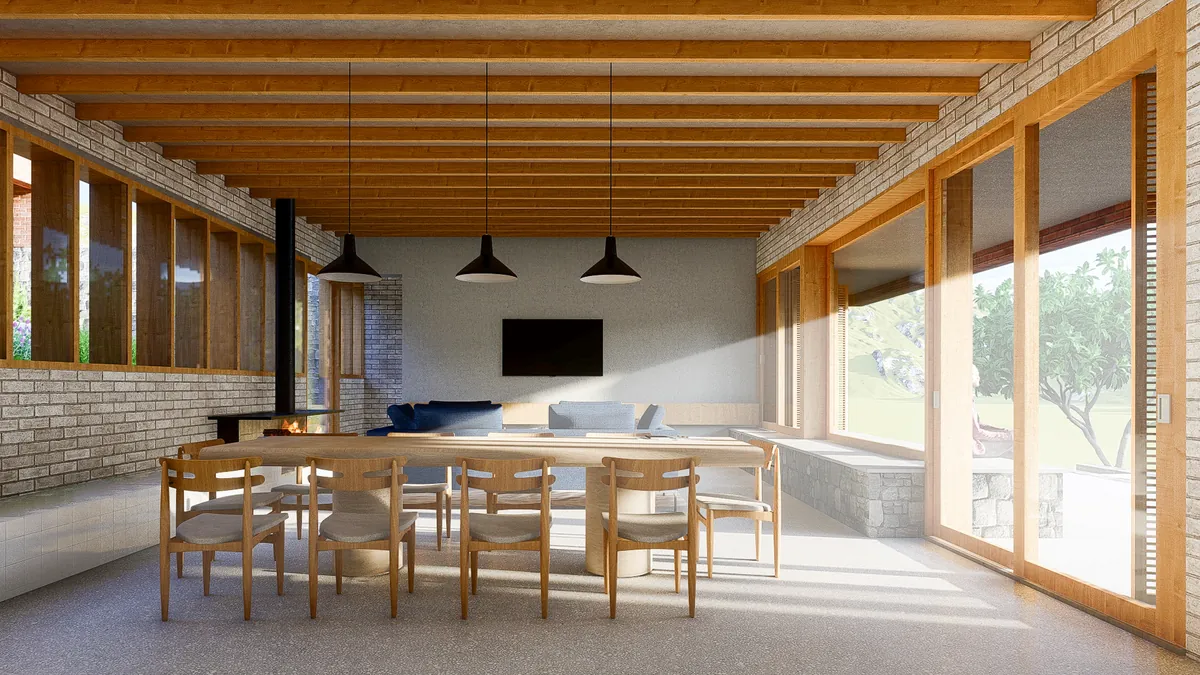 Residência Carmo da Mata, Living