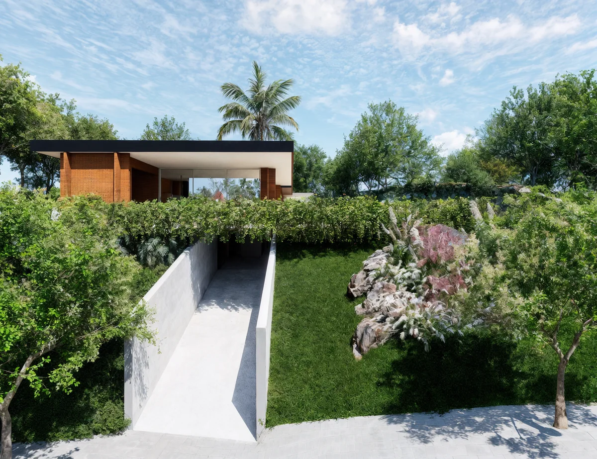 Residência Itatiba, Vista 1