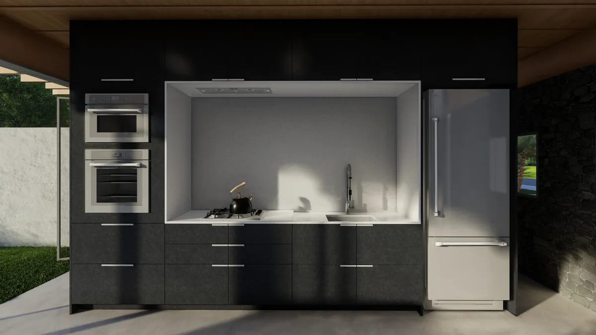 Residencias Tibau do Sul, Cozinha