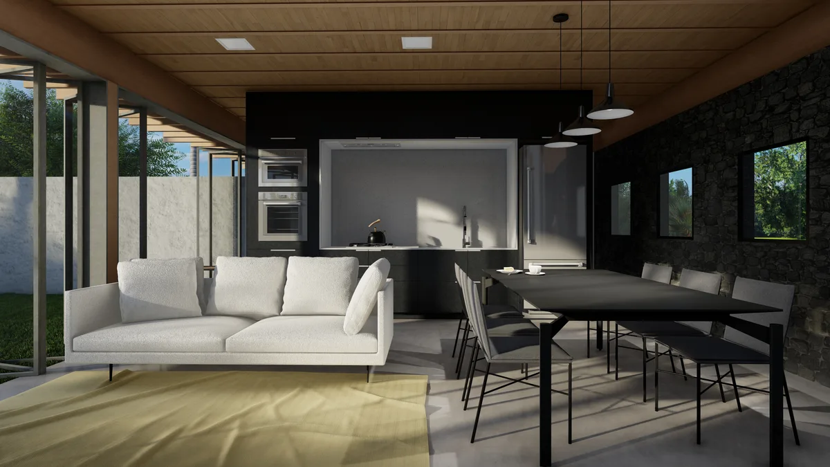 Residências Tibau do Sul, Sala 2